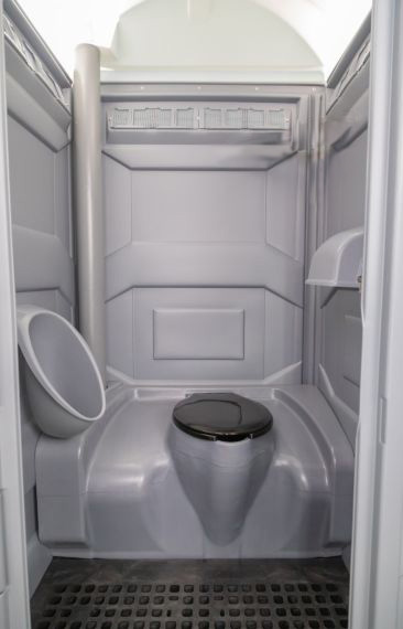 inside image of Static Porta Potty
