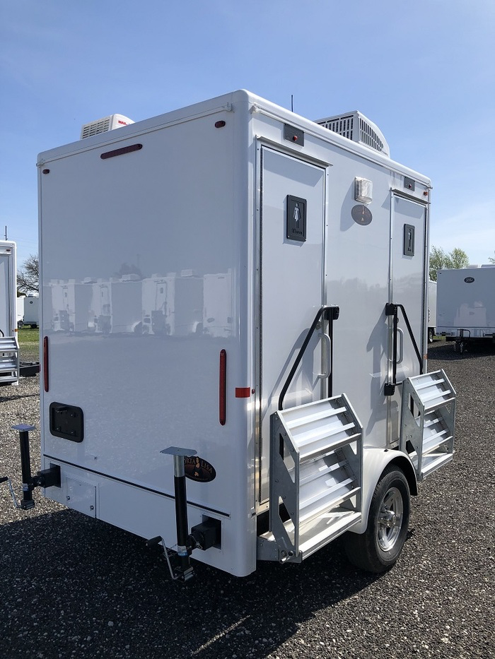 Image of Clean Seat's two stall port-a potty